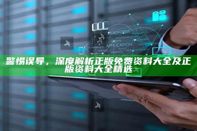 警惕误导，深度解析正版免费资料大全及正版资料大全精选